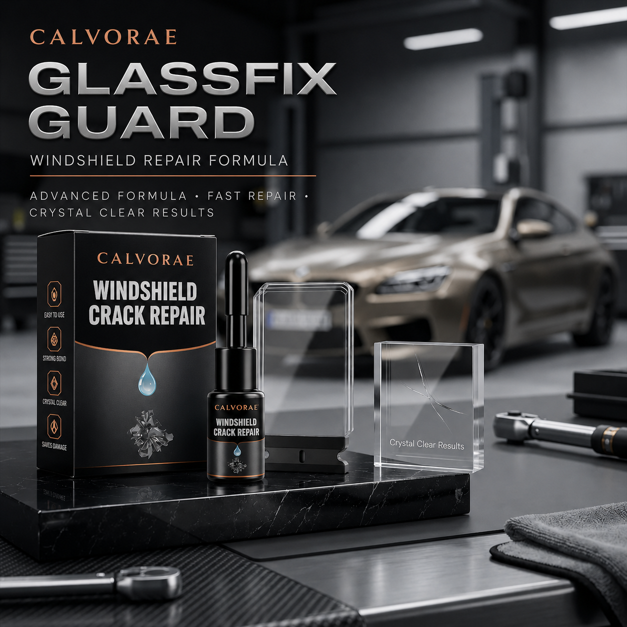 CALVORAE GlassFix Guard product presentation